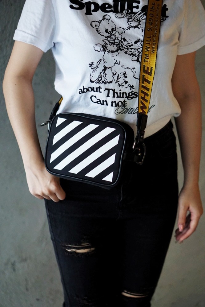 [50% Off]Speed bump printed square shoulder bag 18849559