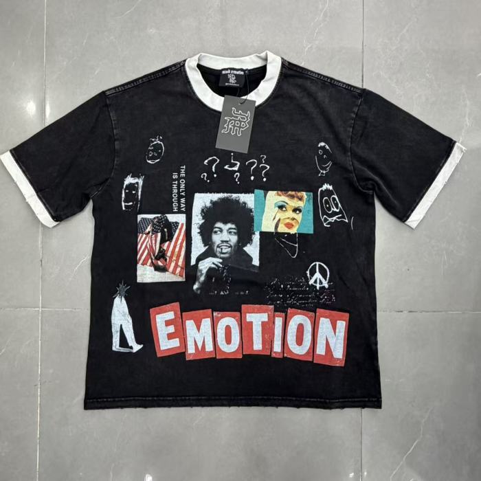 Rock Celebrity Photo Poster Collage Print T-shirt 29370505