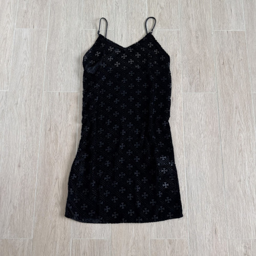 1:1 quality version Gothic Streetwear All Over Cross Print V Neck Adjustable Strap Bodycon Slip Tank Top 29373037