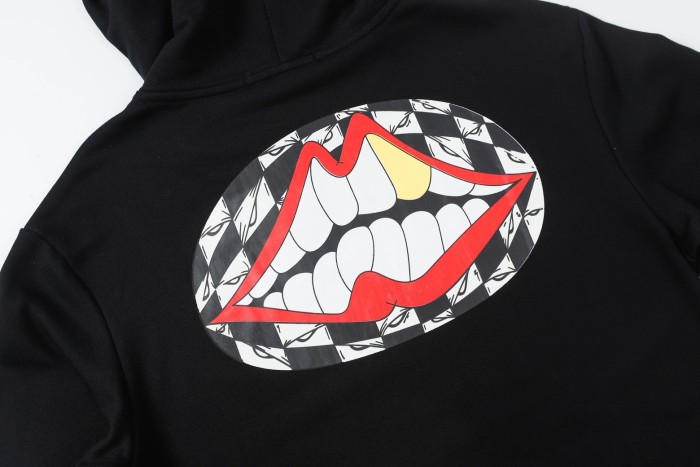 [50% Off]Big mouth printed hoodie 20137655