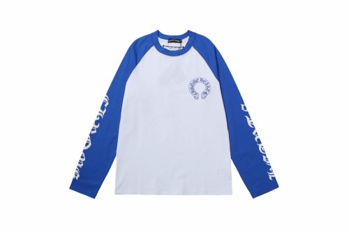 [50% Off]Long sleeves in blue and white 20309664