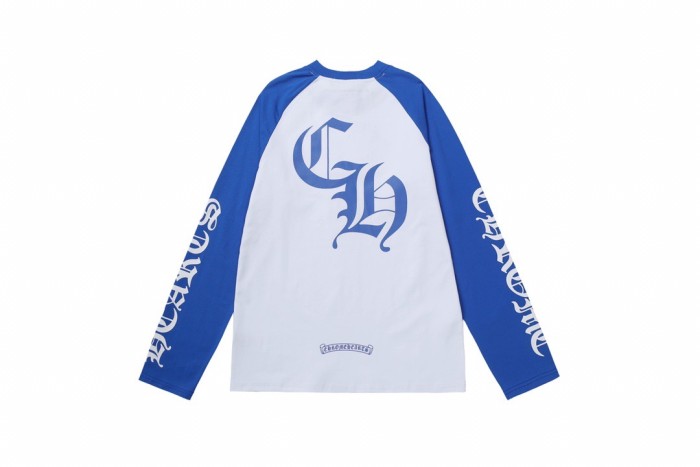 [50% Off]Long sleeves in blue and white 20309664