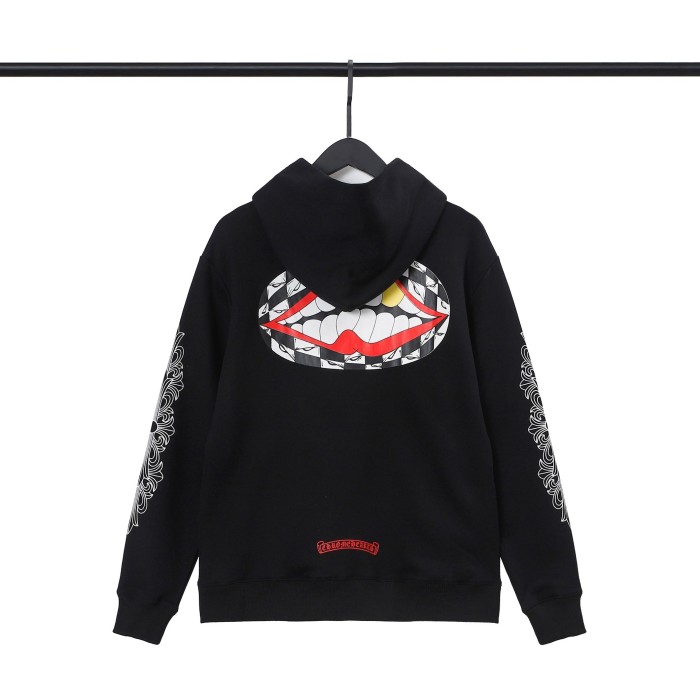 [50% Off]Big mouth printed hoodie 20137655