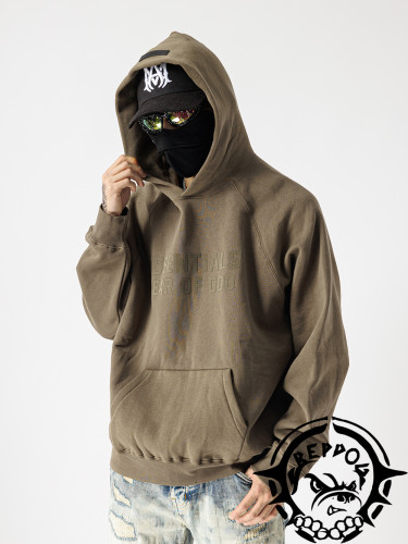 [50% Off][Big & Tall for weights up to 220 lbs]1:1 quality version Flocking printed multicolor hoodie 20248985