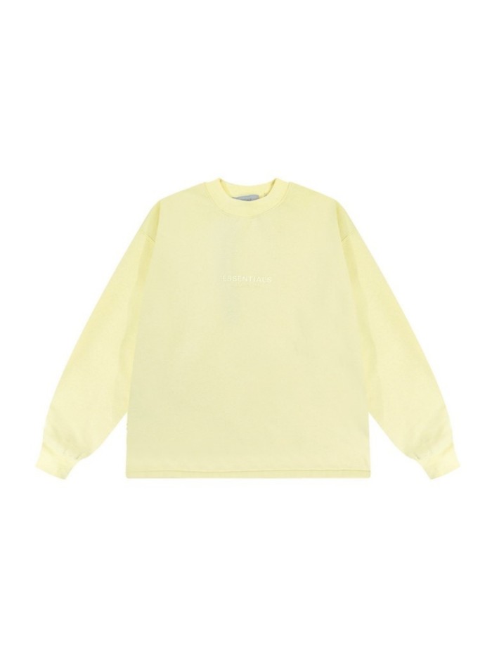 [50% Off]1:1 quality version Flocking printed multi - color round neck pullover without hem 20248650