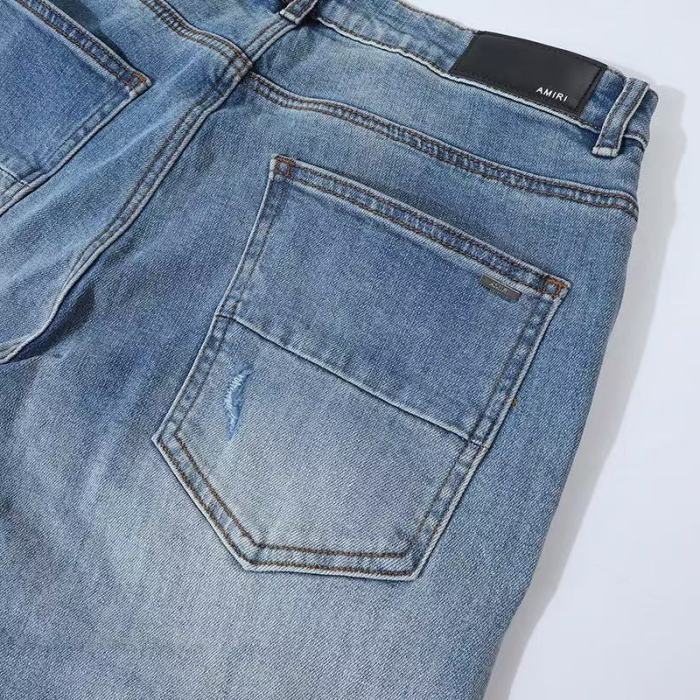 1:1 quality version  Wash Distressed Multi Ripped Black Strap Liner Slim Tapered Skinny Jeans 29373801