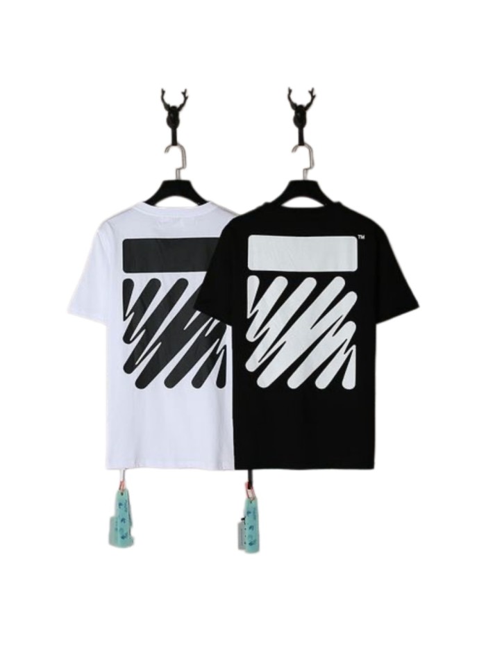 [50% Off]Doodle striped short sleeves 2 colors 20534457