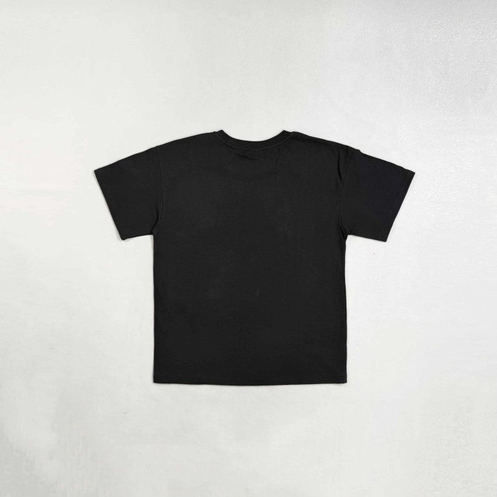 1:1 quality version  Monogram And New York Script Print Loose Fit Breathable Cotton Crew Neck Tee 2 colors 29374989