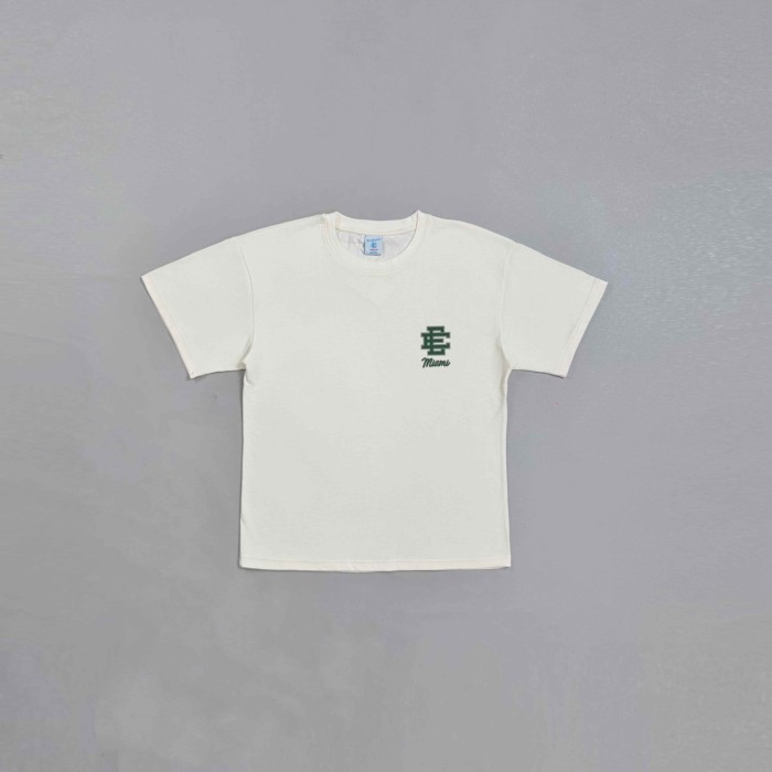 1:1 quality version  Monogram And New York Script Print Loose Fit Breathable Cotton Crew Neck Tee 2 colors 29374989