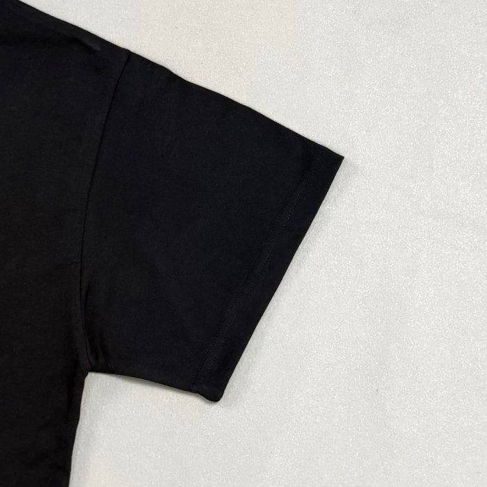 1:1 quality version Retro Casual Small Rhinestone Emblem Print Relaxed Fit Basic Cotton Tee 3 colors 29374979