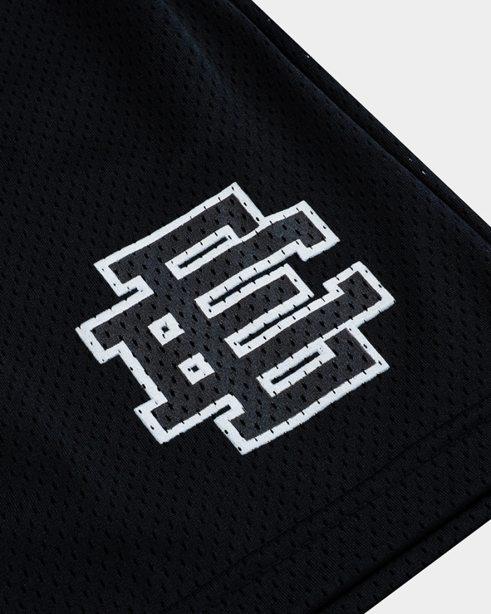 Streetwear Dog Head Letter Print Loose Fit Breathable Mesh Athletic Shorts 2 colors 29374901