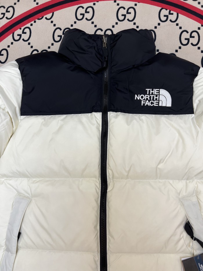 1:1 quality version 1996 Retro Nuptse Outdoor Casual Two Color Splicing Brand Logo Embroidery Windproof Down Jacket 16 colors 29378473