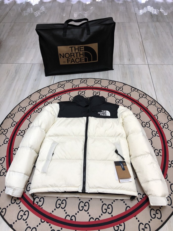 1:1 quality version 1996 Retro Nuptse Outdoor Casual Two Color Splicing Brand Logo Embroidery Windproof Down Jacket 16 colors 29378473