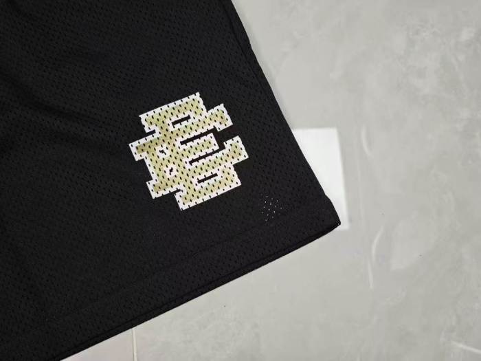 Eric Emanuel Streetwear New York Knicks Trophy Graphic And Side Monogram Print Mesh Athletic Shorts 2 colors 29378329