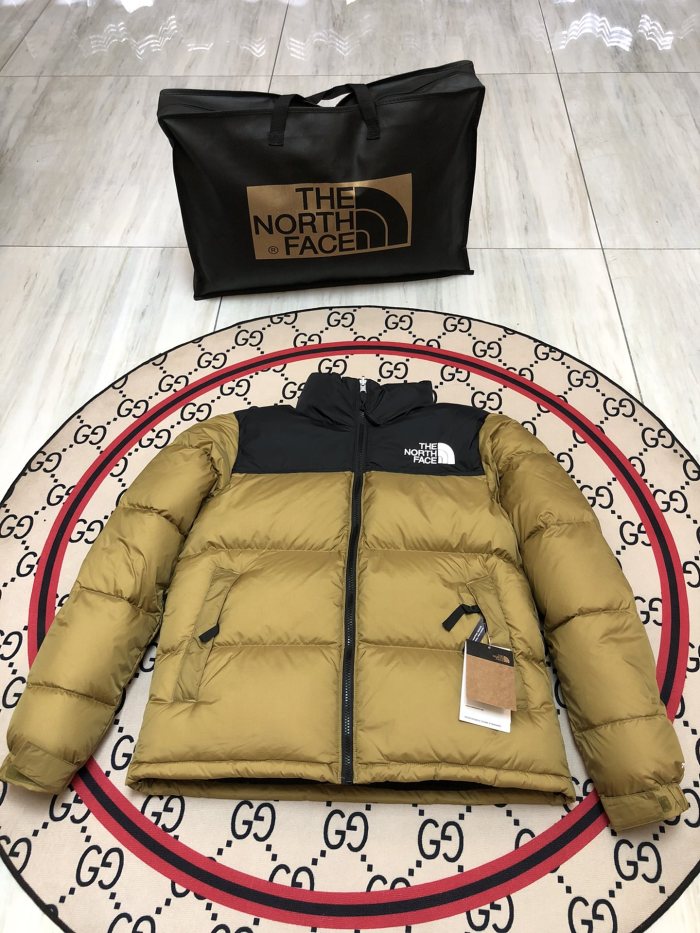 1:1 quality version 1996 Retro Nuptse Outdoor Casual Two Color Splicing Brand Logo Embroidery Windproof Down Jacket 16 colors 29378473