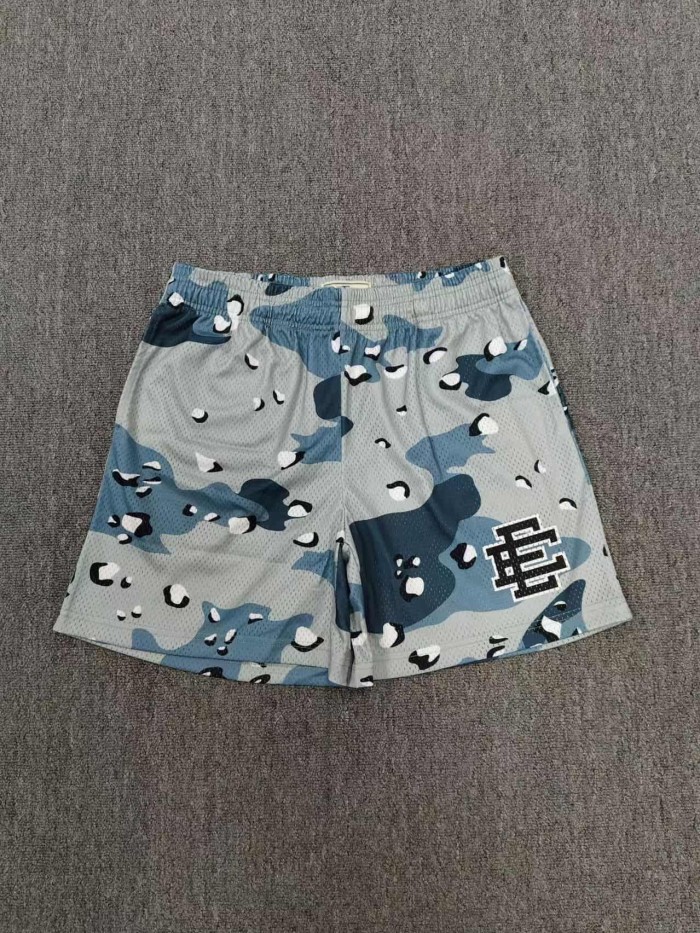 Eric Emanuel Retro Casual Mix Style Star Stripe Cloud Camo Graffiti Graphic Mesh Athletic Shorts 5 colors 29378724