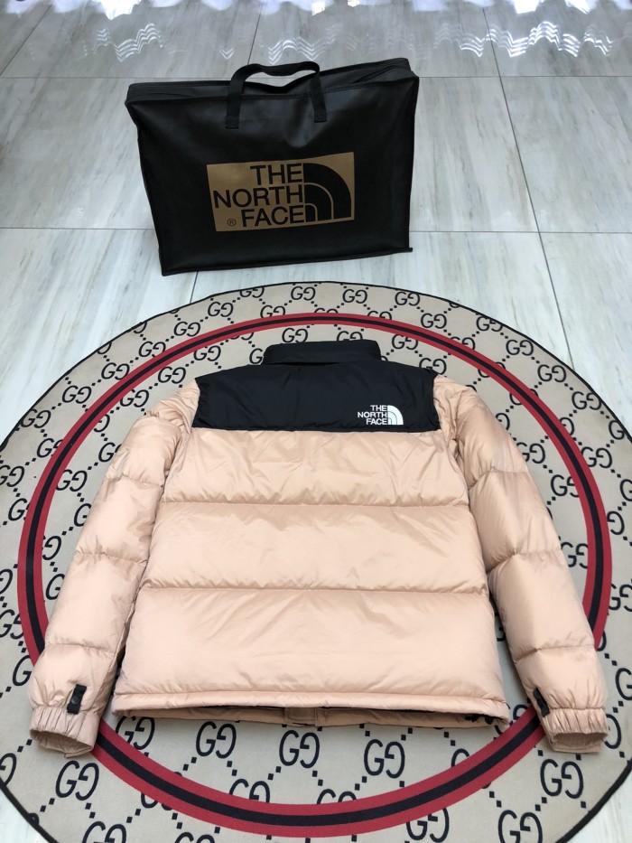 1:1 quality version 1996 Retro Nuptse Outdoor Casual Two Color Splicing Brand Logo Embroidery Windproof Down Jacket 16 colors 29378473