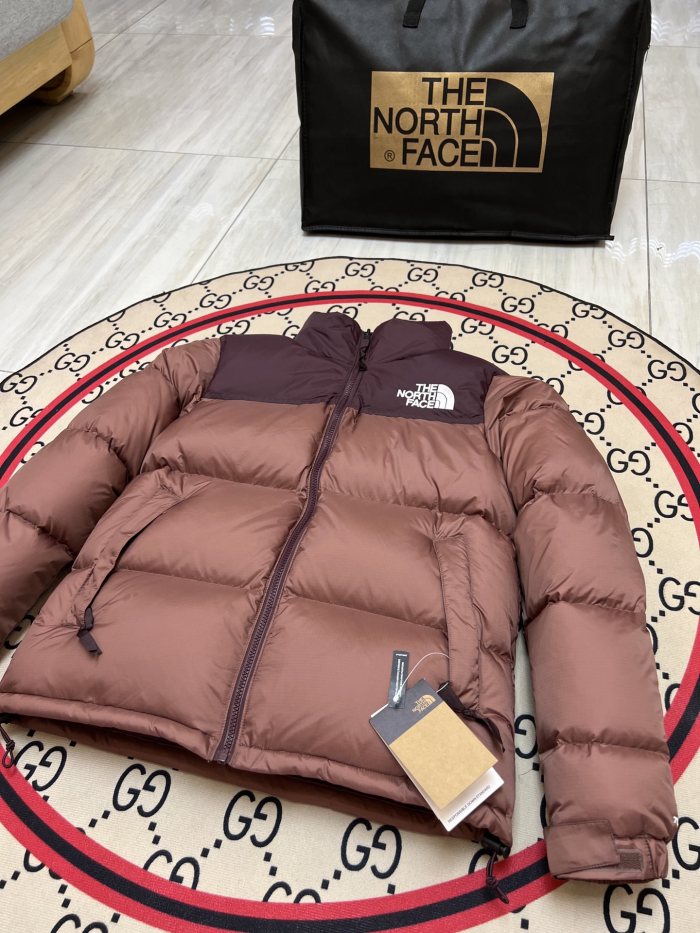 1:1 quality version 1996 Retro Nuptse Outdoor Casual Two Color Splicing Brand Logo Embroidery Windproof Down Jacket 16 colors 29378473
