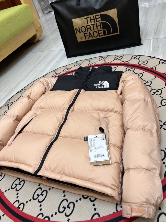 1:1 quality version 1996 Retro Nuptse Outdoor Casual Two Color Splicing Brand Logo Embroidery Windproof Down Jacket 16 colors 29378473