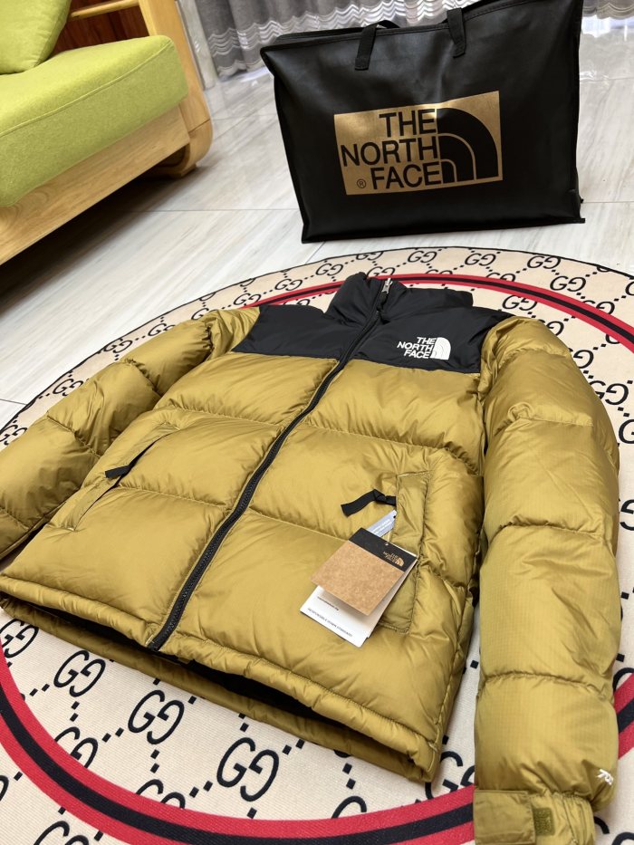 1:1 quality version 1996 Retro Nuptse Outdoor Casual Two Color Splicing Brand Logo Embroidery Windproof Down Jacket 16 colors 29378473