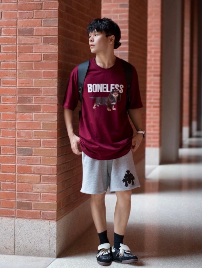 1:1 quality version Multi Cross Pattern Pocket Sheepskin Texture Fleece Casual Sweat Shorts 29380271