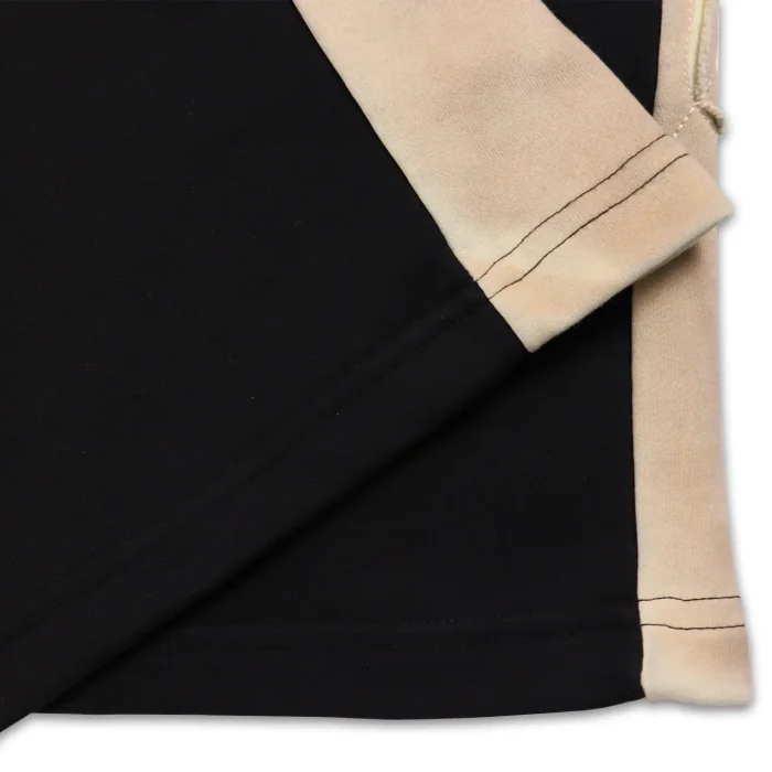Streetwear Vintage Washed Color Block NEW YORK Letter Zip Up Hoodie & Wide Leg Sweatpants Set 2 colors 29383845
