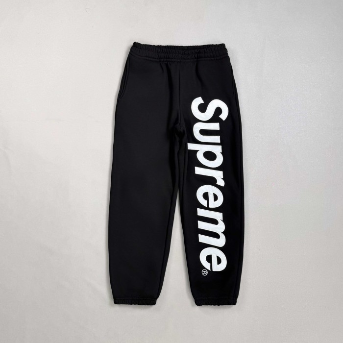 1:1 quality version Streetwear Vertical Big Letter Back Print Hoodie & Pants Tracksuit Set 2 colors 29382490