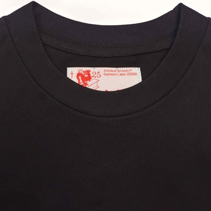 Sp5der [Big & Tall for weights up to 220 lbs]1:1 quality version Orange Letter Rhinestone Candlestick Long Staple Cotton Tee 29382857