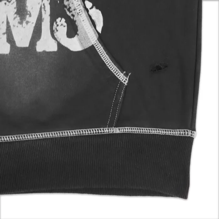 American Double Sleeve Tie Dye Swirl Carved Print Washed Vintage Zip Up Hoodie 2 colors 29383860