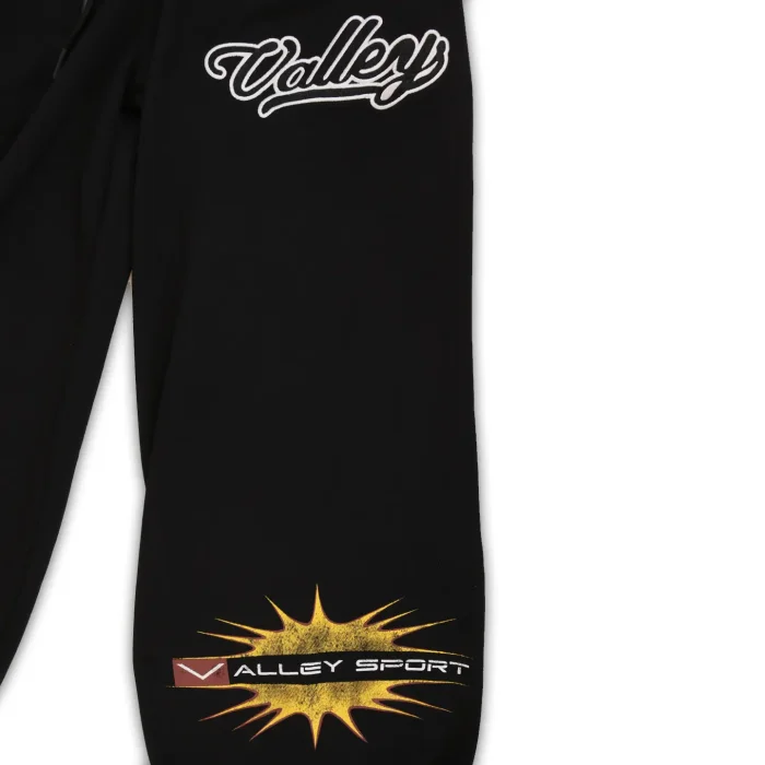 American Street Style White Bold Letter Print Cursive Embroidered Drawstring Sweatpants 3 colors 29383867