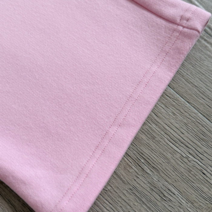 1:1 quality version High Street Front Letter Logo Back Heart Totem Print Elastic Waist Wide Leg Fleece Sweatpants 29392501