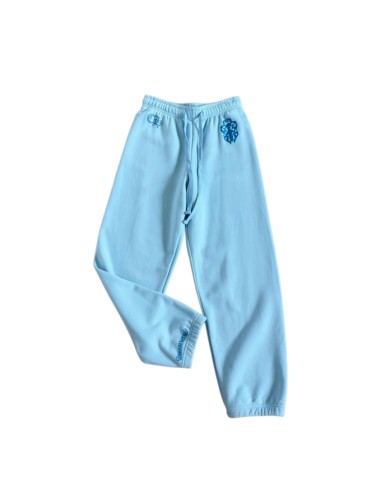 1:1 quality version Y2K Light Blue Floral Cross Totem Graphic Drawstring Jogger Fleece Sweatpants 29392454