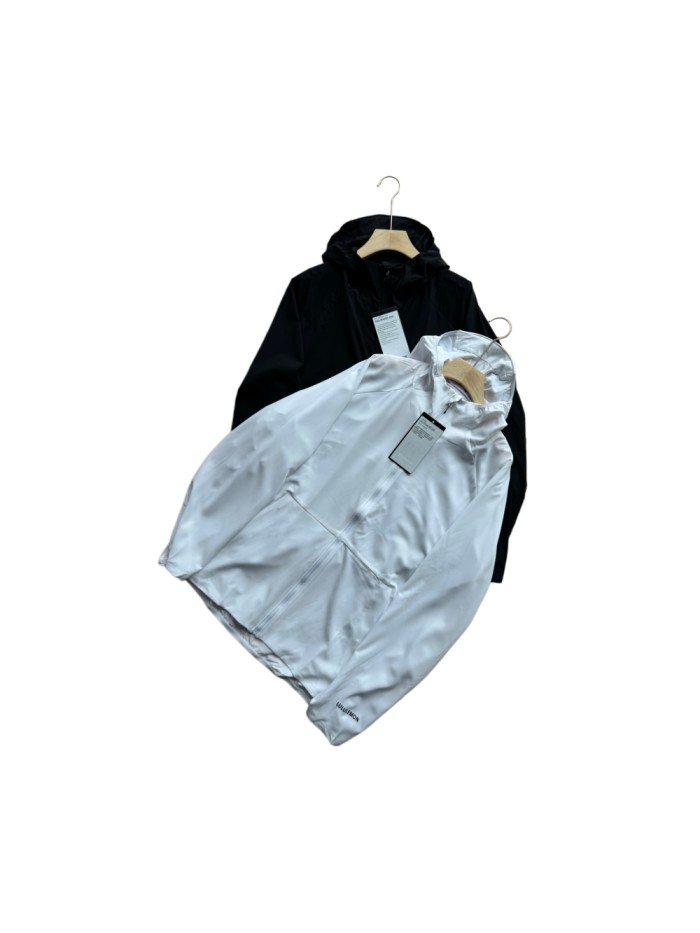 Embroidered Logo Men's Sports Hooded Sun Protection Jacket Outdoor Windproof Waterproof Coat 2 colors 29393391