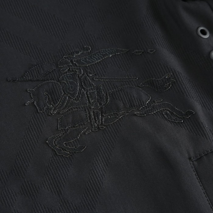 1:1 quality version Jacquard Twill Plaid Embroidered Zip Drawstring Hooded Jacket 29395221