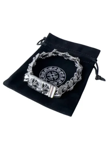 [50% Off]Double Cross Pin Smooth Cuban Bracelet 23995168