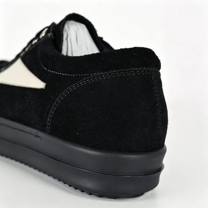 [plus-size shoes] 1:1 quality version DRKSHDW CONCORDIANS Suede Calfskin Round‑Toe Lace‑Up Low‑Top Skate Shoes 29396601