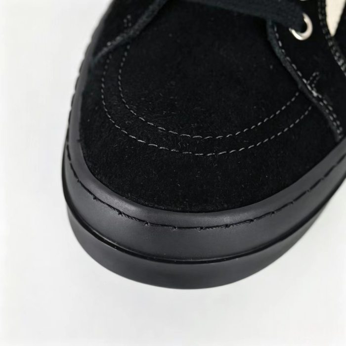 [plus-size shoes] 1:1 quality version DRKSHDW CONCORDIANS Suede Calfskin Round‑Toe Lace‑Up Low‑Top Skate Shoes 29396601