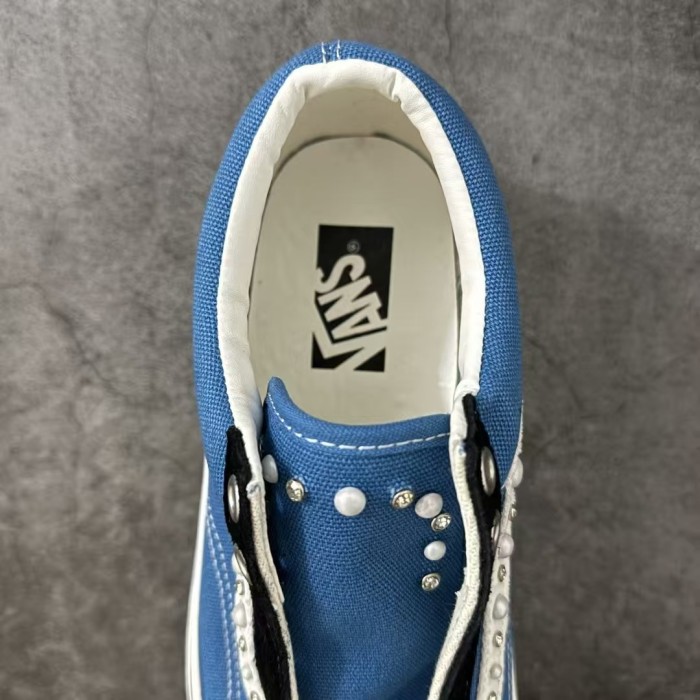 1:1 quality version Premium Old Skool 36 Pearlized Pack Vintage Pearl Rivet Unisex Skate Shoes 2 colors 29398318