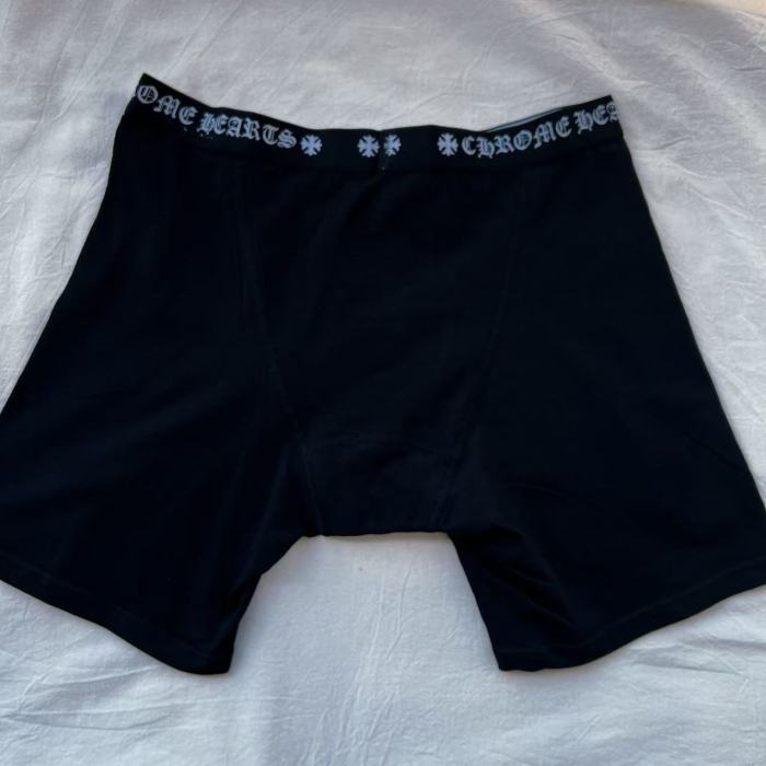 1:1 quality version Gothic Letter Cross Print Cotton Breathable Stretch Men Underwear Boxers 29399376