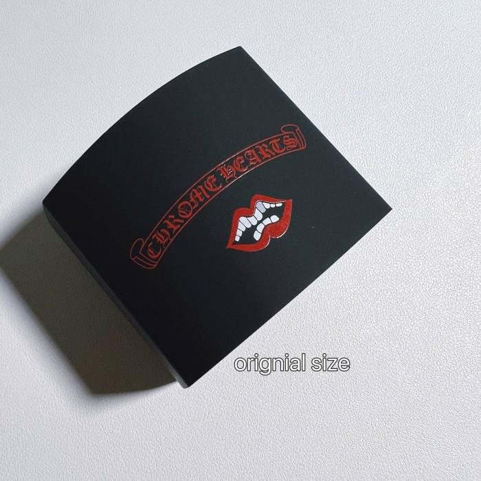 1:1 quality version Red Lip Bite‑Lip Cotton Rib‑Knit Stretch Breathable Mid‑Crew Socks 3 Pairs Per Card 29399281