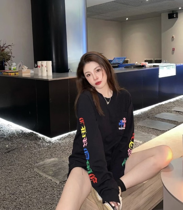[50% Off]1:1 quality version Colorful Cross Long Sleeve 2 colors 25885532