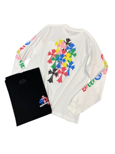 [50% Off]1:1 quality version Colorful Cross Long Sleeve 2 colors 25885532