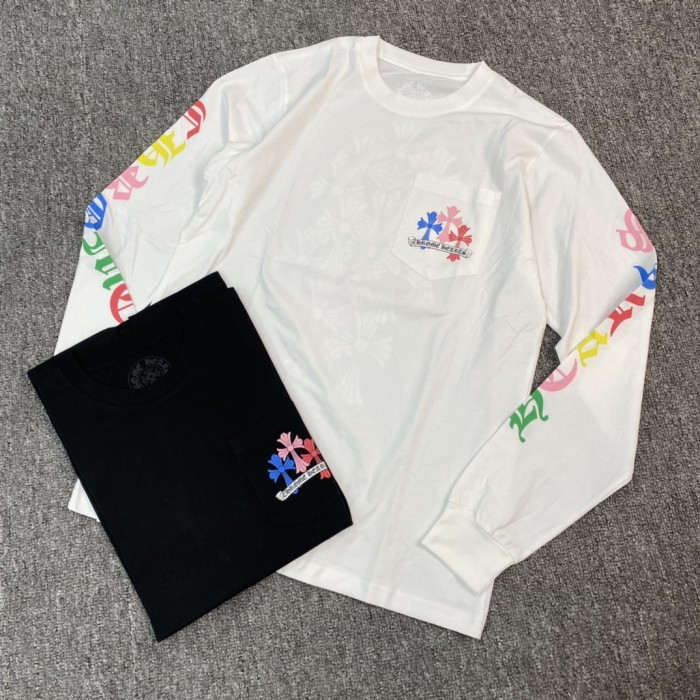 [50% Off]1:1 quality version Colorful Cross Long Sleeve 2 colors 25885532