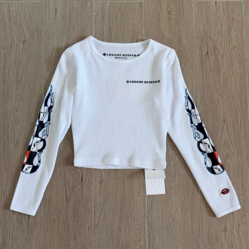1:1 quality version Matty Boy Collab Sinister Flame Graffiti Print Waffle Knit Cropped Long Sleeve Tee 29426221