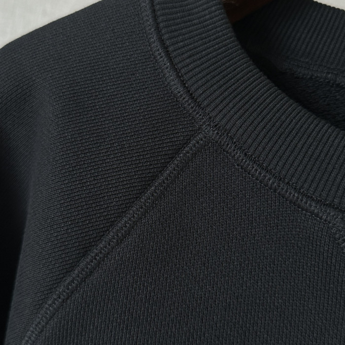 1:1 quality version Chest Cross Patch Embroidery Back CH Gothic Letter Patchwork Sweatshirt 29456675
