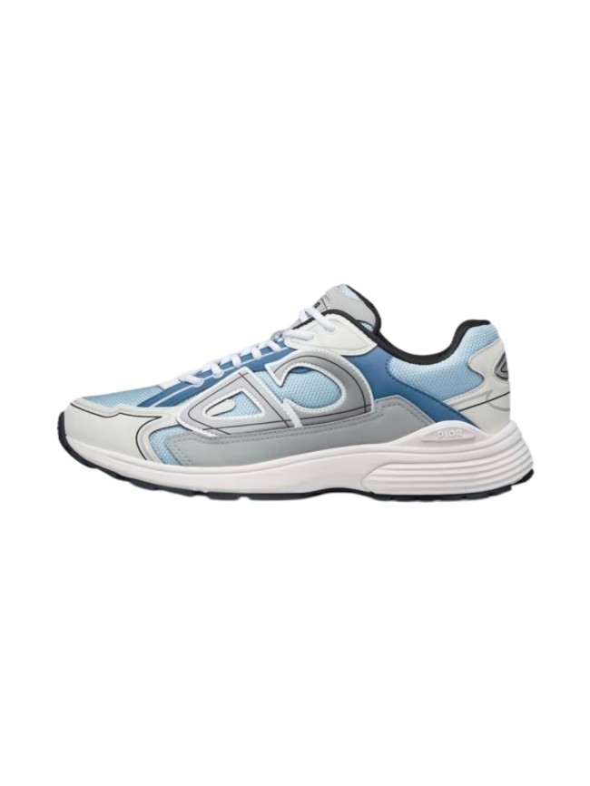 [plus-size shoes]1:1 quality version B30 Blue Gray Mesh Lace Up Cushioned Low Top Men's Casual Sneakers 29459036