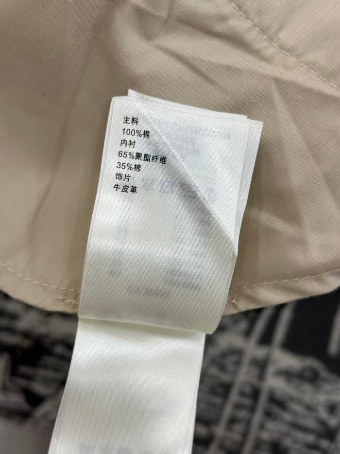 1:1 quality version Washed Khaki Subtle Monogram Tone On Tone Embroidery Straight Wide Leg Jeans 29465315