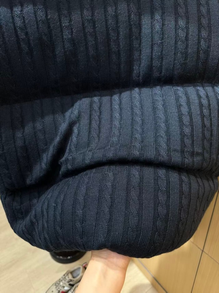 1:1 quality version Palm Angels Palm Tree Badge Knit Stand Collar Short Down Jacket 3 colors 29468393
