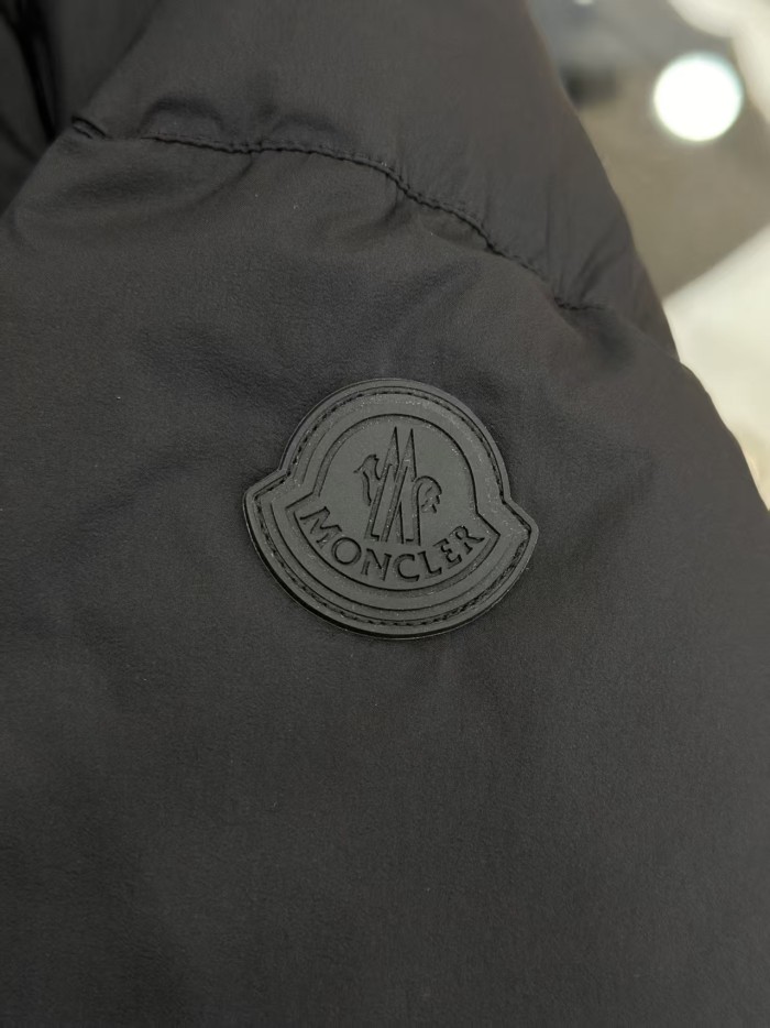 1:1 quality version Outdoor Casual Style Matte Badge Stand Collar Short Down Jacket 2 colors 29468278