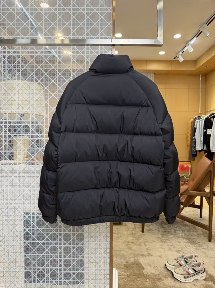 1:1 quality version Outdoor Casual Style Matte Badge Stand Collar Short Down Jacket 2 colors 29468278